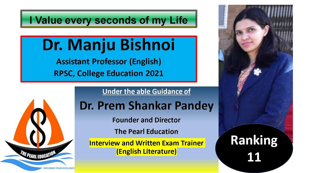 Dr. Manju Bishnoi success story