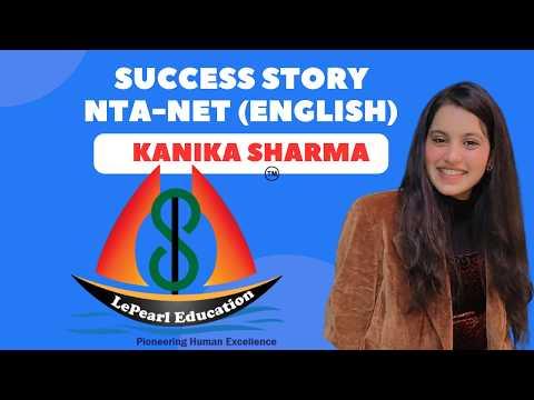 Ms Kanika Sharma
NTA-NET English, Dec 2025 success story